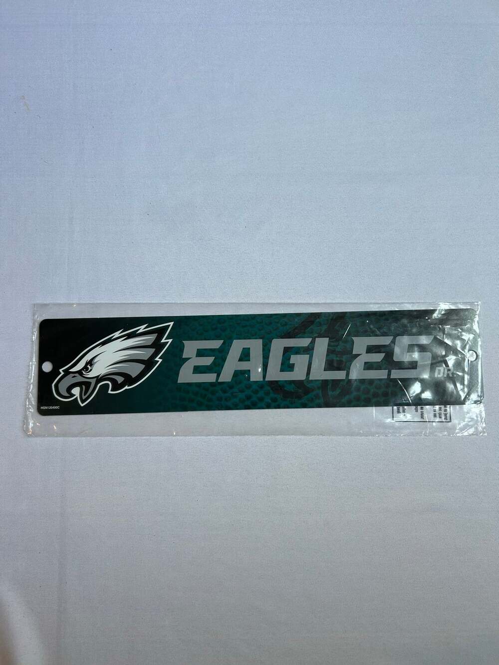 Philadelphia Eagles 3.5" x 16" Plastic Street Sign "Eagles Dr."